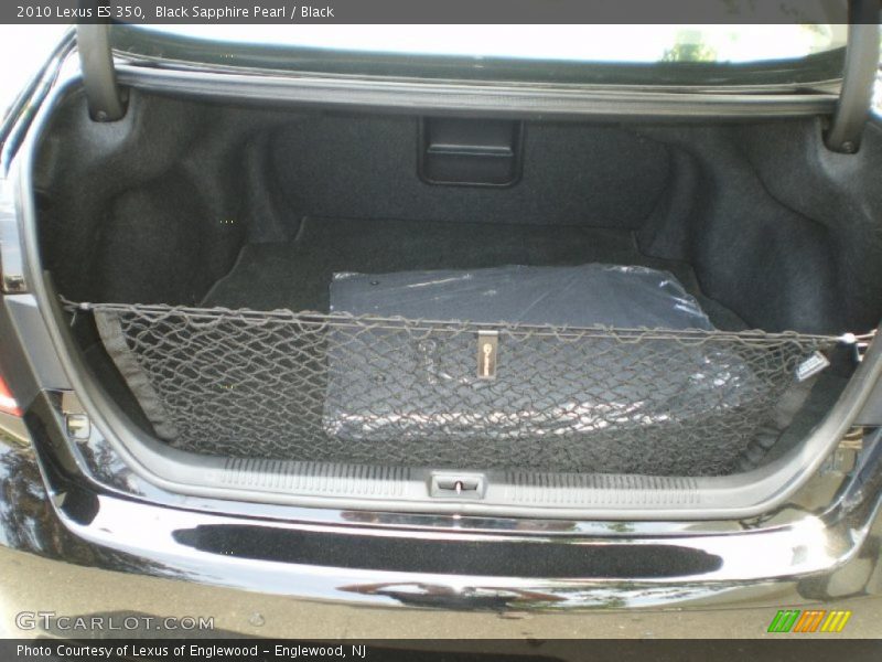 Black Sapphire Pearl / Black 2010 Lexus ES 350