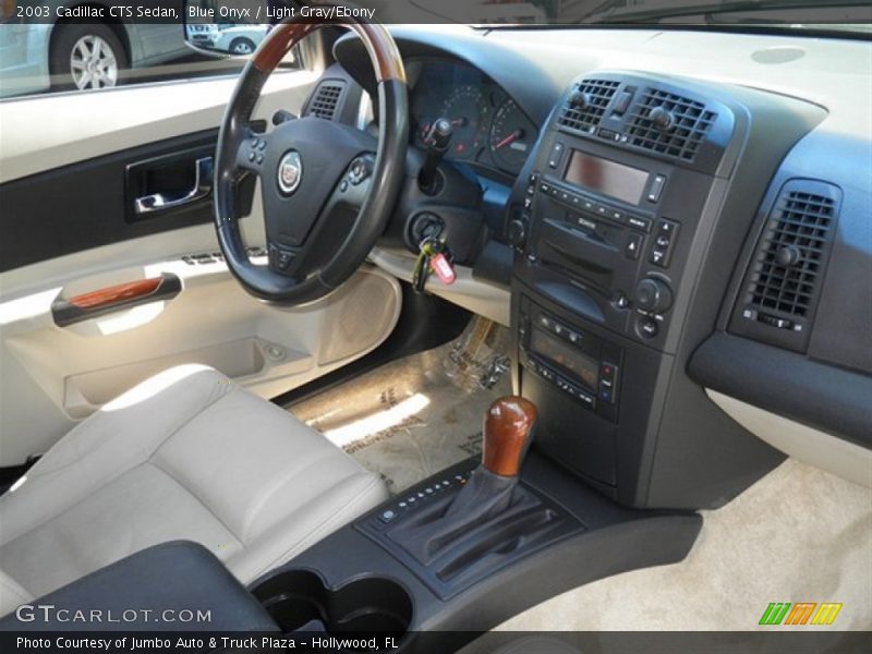 Blue Onyx / Light Gray/Ebony 2003 Cadillac CTS Sedan