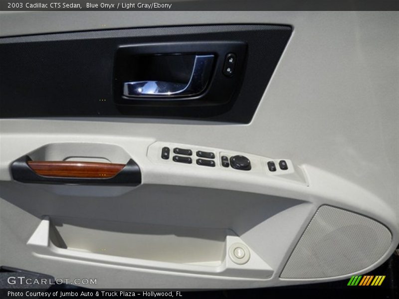 Blue Onyx / Light Gray/Ebony 2003 Cadillac CTS Sedan
