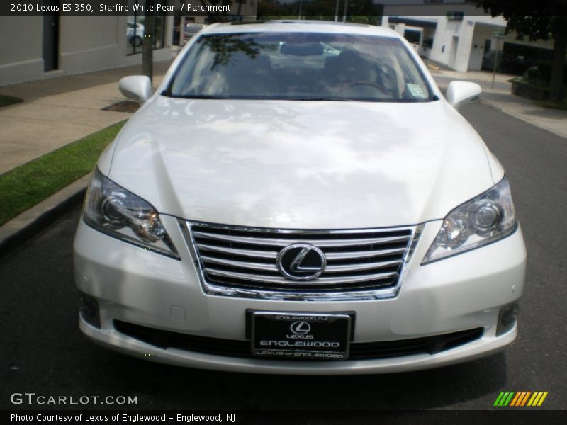 Starfire White Pearl / Parchment 2010 Lexus ES 350