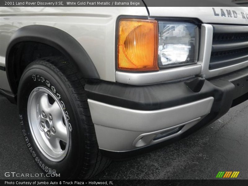 White Gold Pearl Metallic / Bahama Beige 2001 Land Rover Discovery II SE