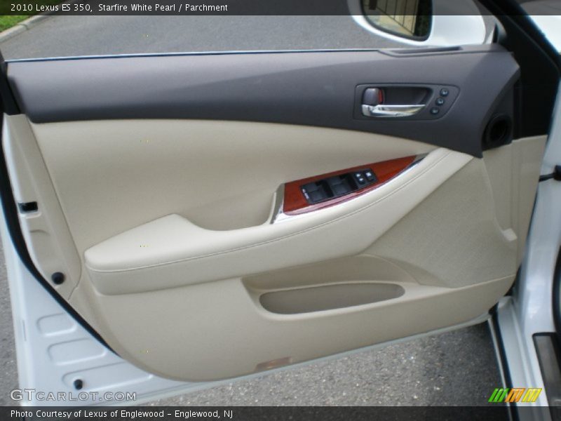 Starfire White Pearl / Parchment 2010 Lexus ES 350