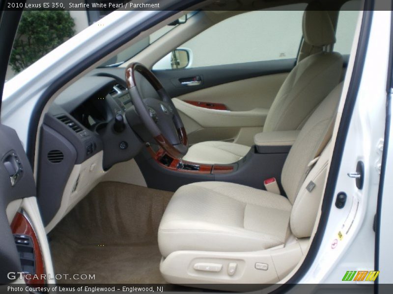 Starfire White Pearl / Parchment 2010 Lexus ES 350