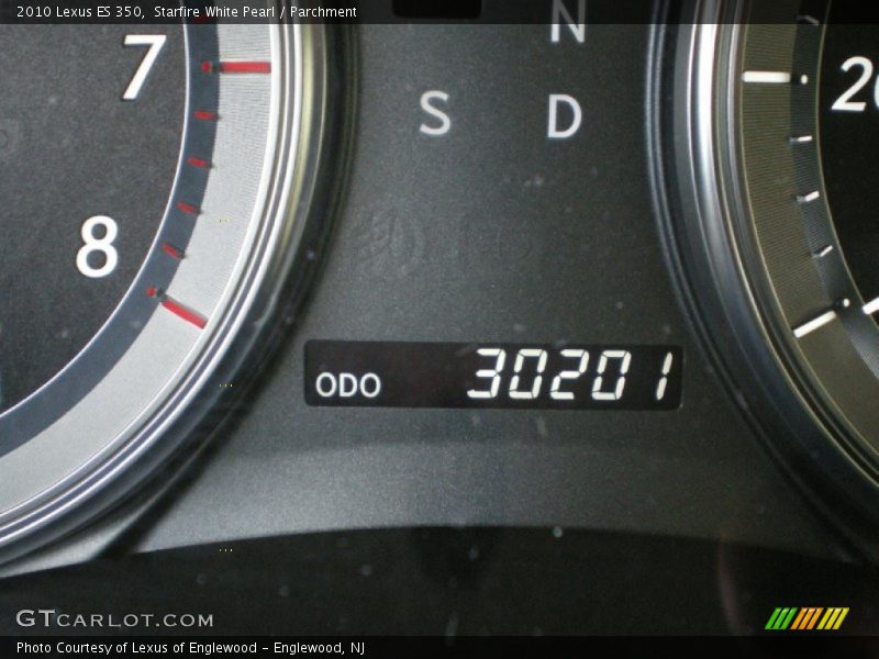 Starfire White Pearl / Parchment 2010 Lexus ES 350