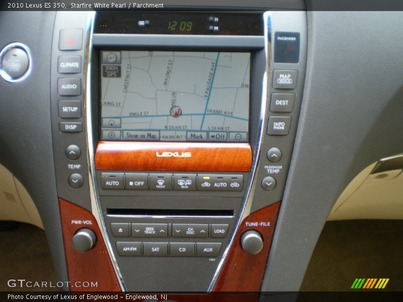 Starfire White Pearl / Parchment 2010 Lexus ES 350
