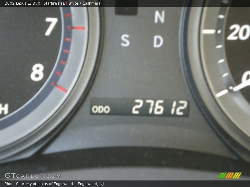 Starfire Pearl White / Cashmere 2009 Lexus ES 350
