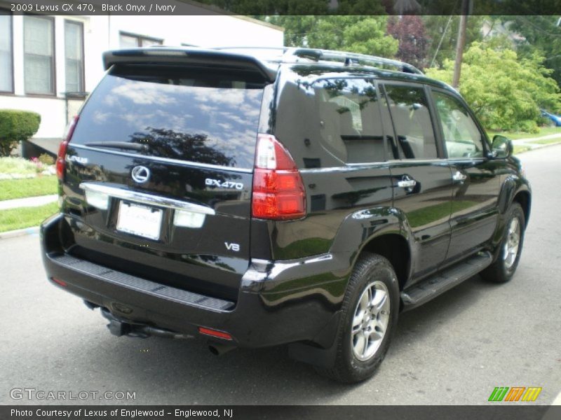 Black Onyx / Ivory 2009 Lexus GX 470