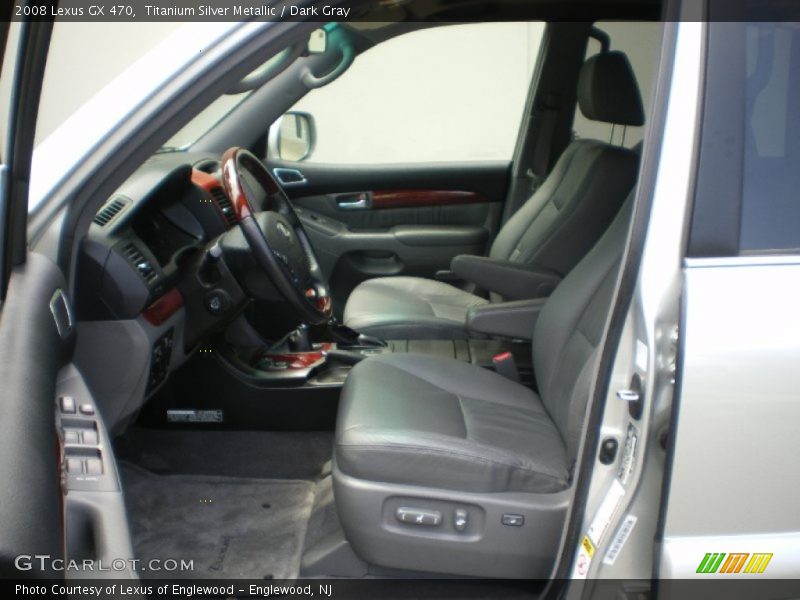 Titanium Silver Metallic / Dark Gray 2008 Lexus GX 470