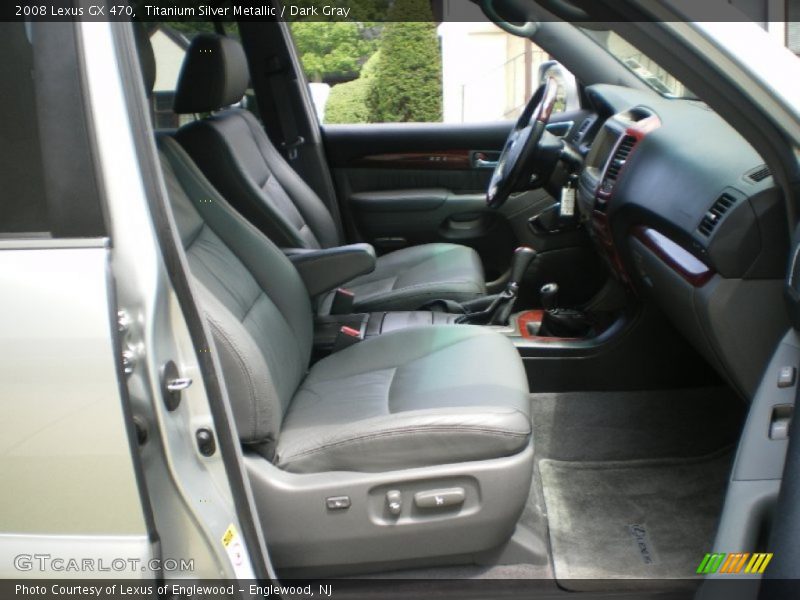 Titanium Silver Metallic / Dark Gray 2008 Lexus GX 470