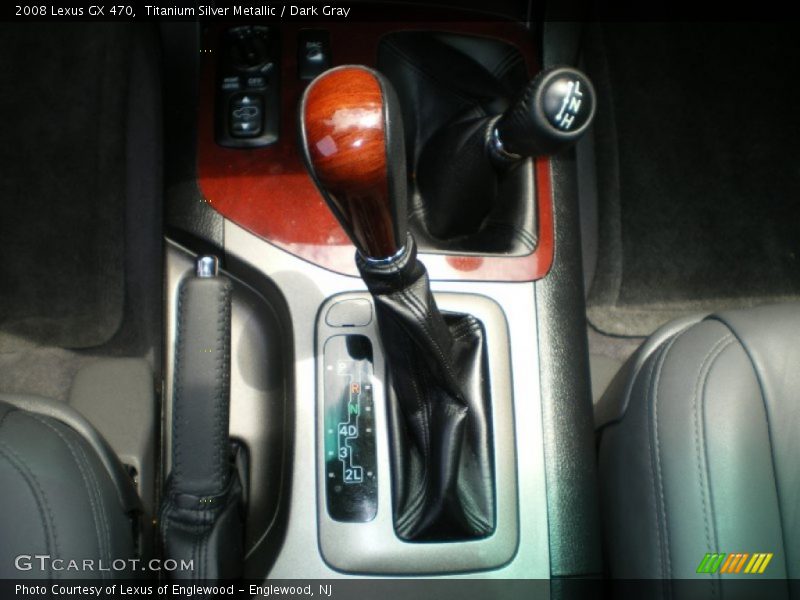 Titanium Silver Metallic / Dark Gray 2008 Lexus GX 470