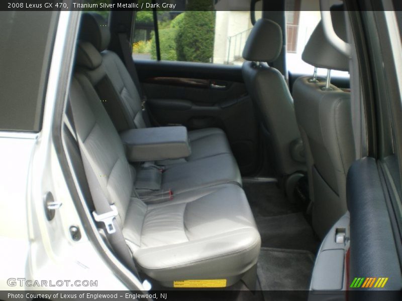 Titanium Silver Metallic / Dark Gray 2008 Lexus GX 470