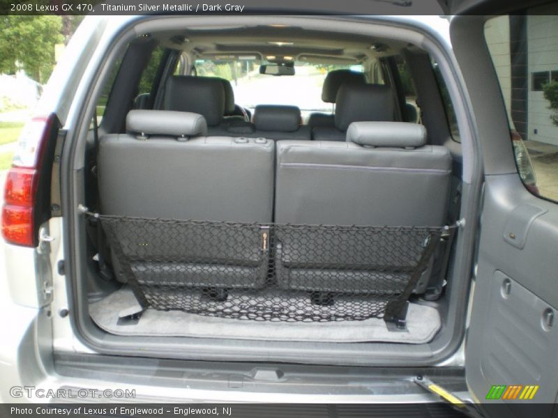 Titanium Silver Metallic / Dark Gray 2008 Lexus GX 470