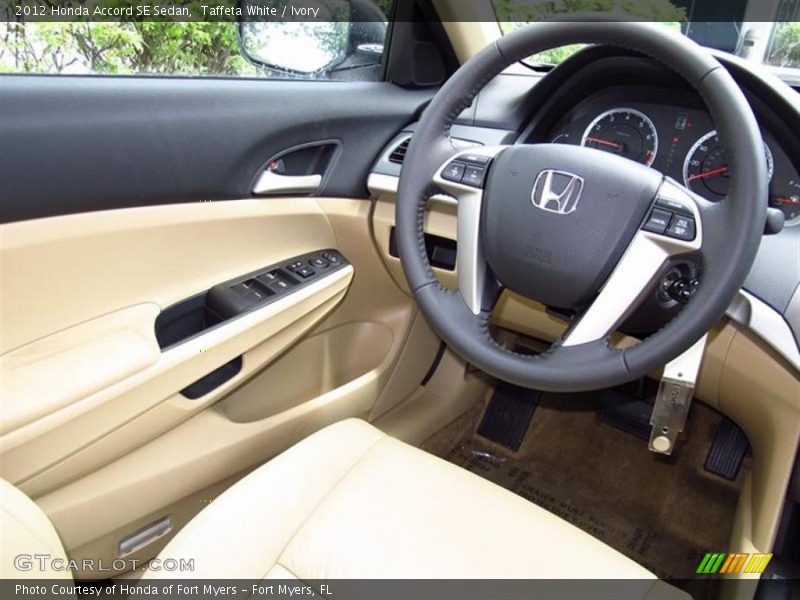 Taffeta White / Ivory 2012 Honda Accord SE Sedan