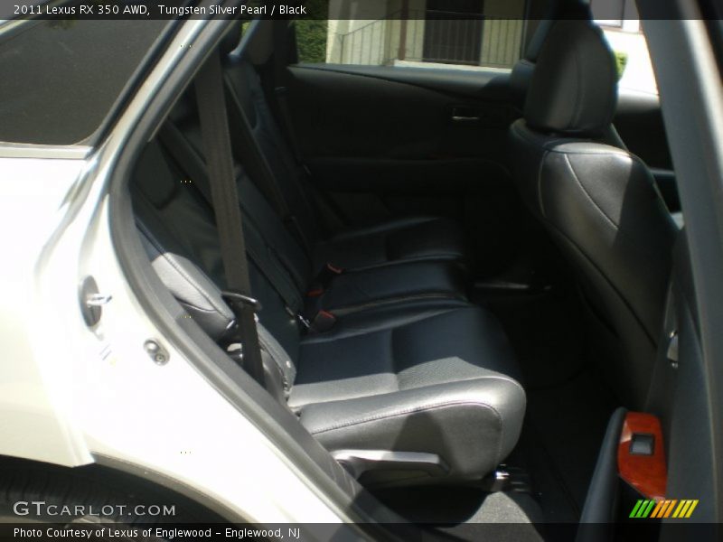 Tungsten Silver Pearl / Black 2011 Lexus RX 350 AWD