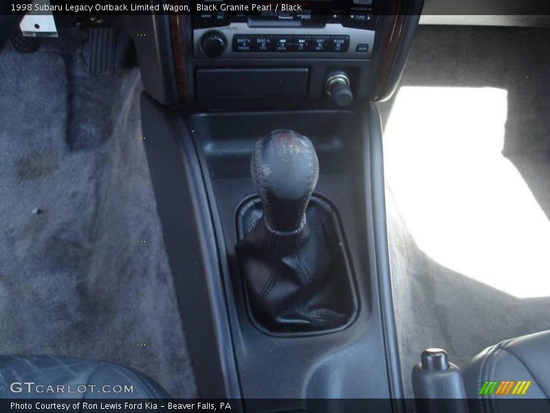 Black Granite Pearl / Black 1998 Subaru Legacy Outback Limited Wagon