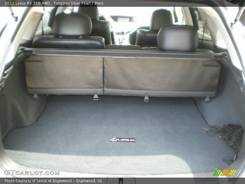 Tungsten Silver Pearl / Black 2011 Lexus RX 350 AWD