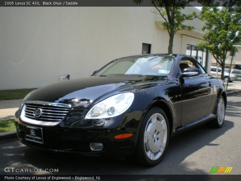 Black Onyx / Saddle 2005 Lexus SC 430
