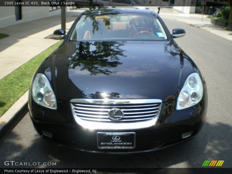 Black Onyx / Saddle 2005 Lexus SC 430