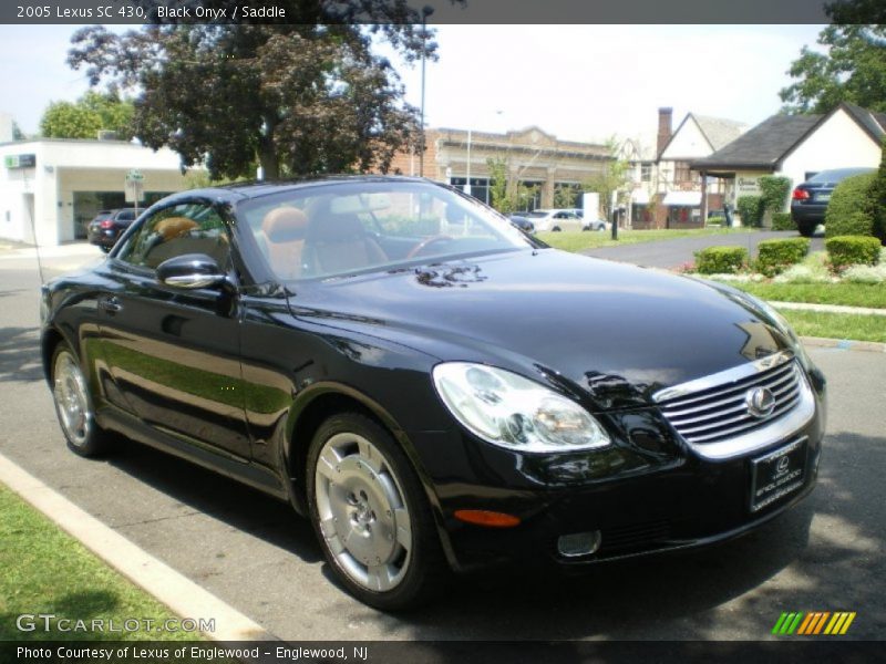 Black Onyx / Saddle 2005 Lexus SC 430