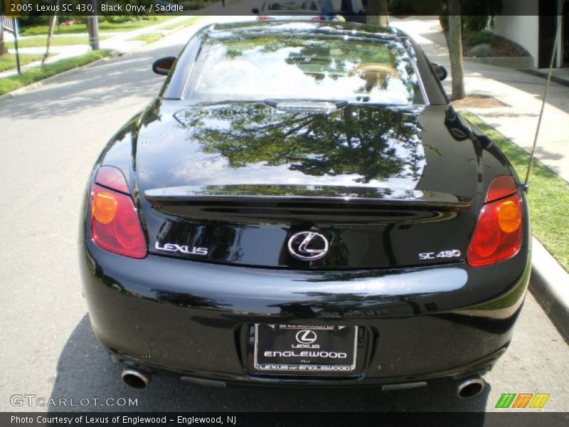 Black Onyx / Saddle 2005 Lexus SC 430
