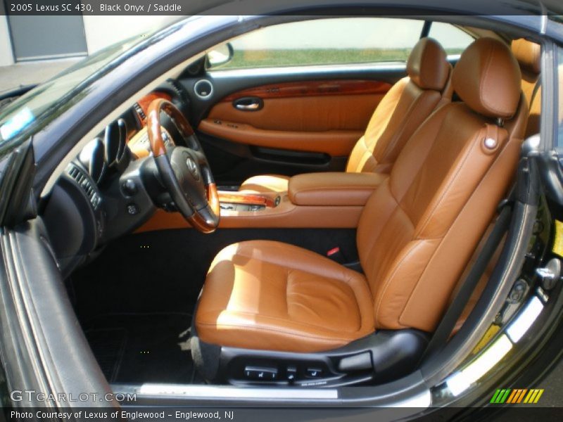 Black Onyx / Saddle 2005 Lexus SC 430