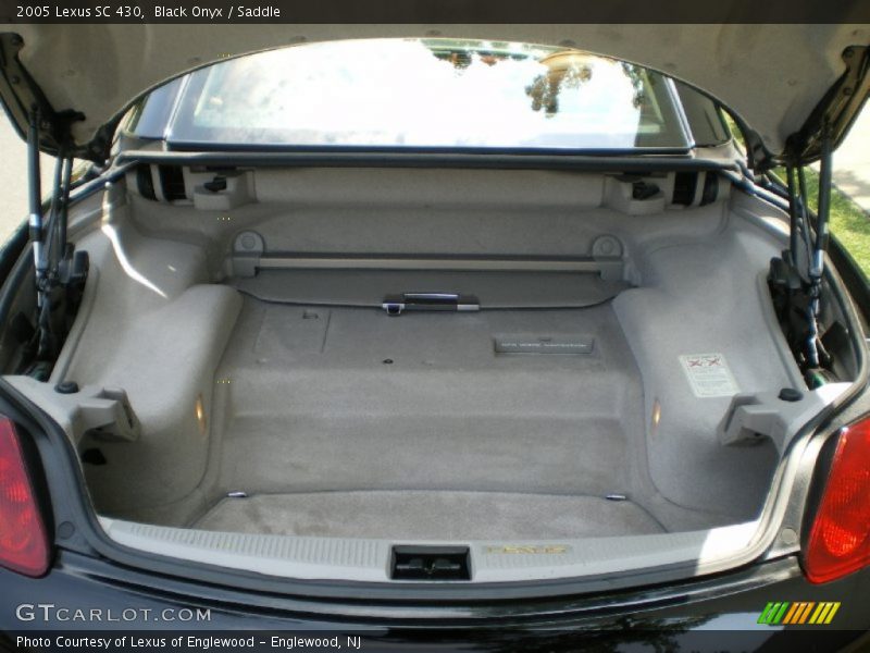 Black Onyx / Saddle 2005 Lexus SC 430