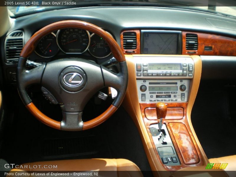 Black Onyx / Saddle 2005 Lexus SC 430