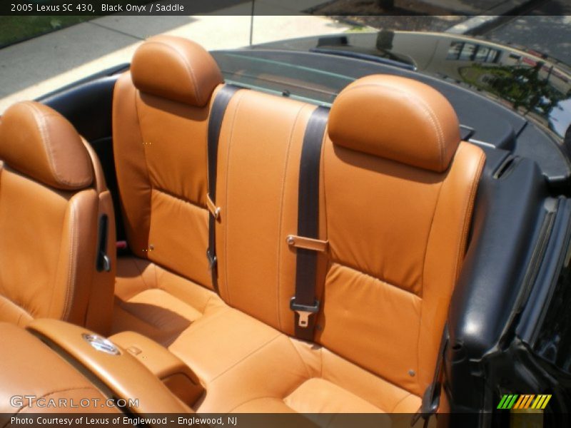 Black Onyx / Saddle 2005 Lexus SC 430