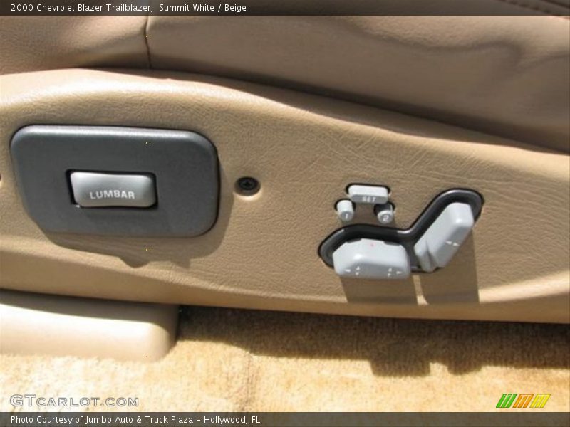 Controls of 2000 Blazer Trailblazer