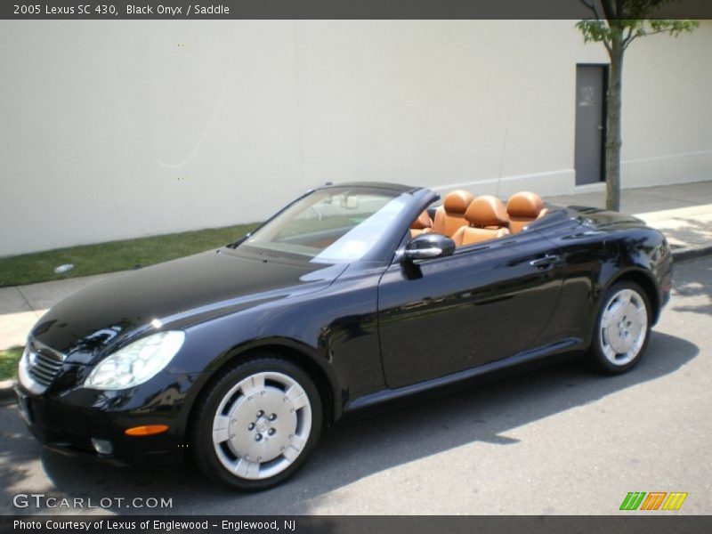 Black Onyx / Saddle 2005 Lexus SC 430