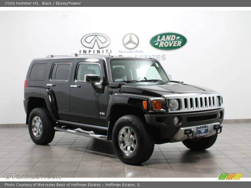Black / Ebony/Pewter 2009 Hummer H3