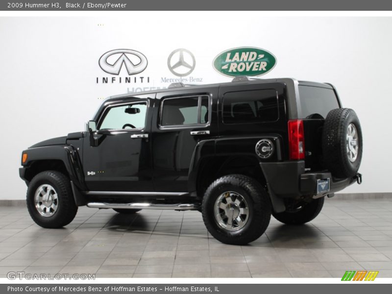 Black / Ebony/Pewter 2009 Hummer H3