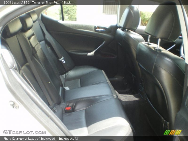 Tungsten Silver Pearl / Black 2008 Lexus IS 350