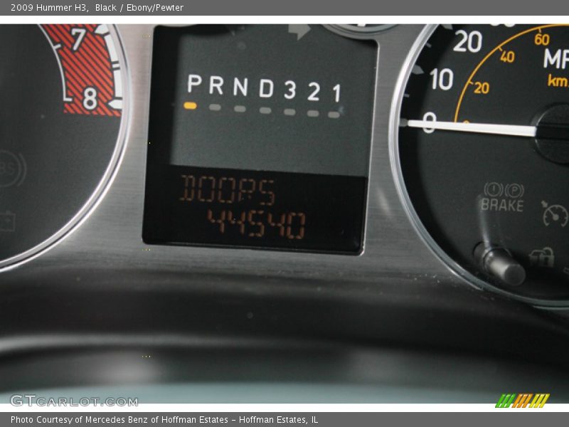 Black / Ebony/Pewter 2009 Hummer H3