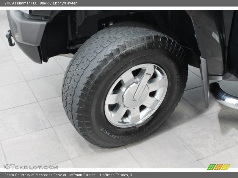 Black / Ebony/Pewter 2009 Hummer H3