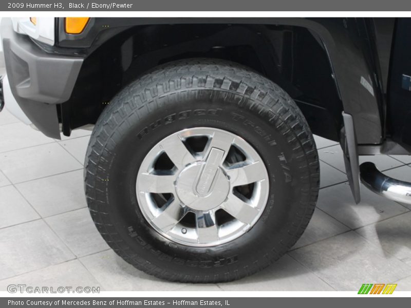 Black / Ebony/Pewter 2009 Hummer H3