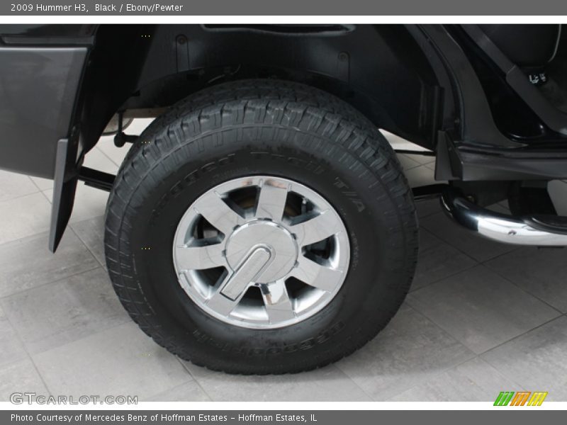 Black / Ebony/Pewter 2009 Hummer H3