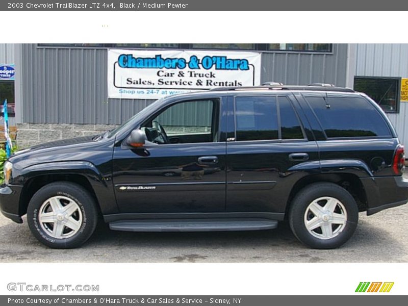 Black / Medium Pewter 2003 Chevrolet TrailBlazer LTZ 4x4