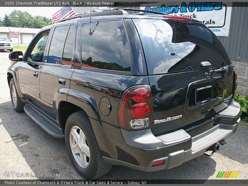 Black / Medium Pewter 2003 Chevrolet TrailBlazer LTZ 4x4