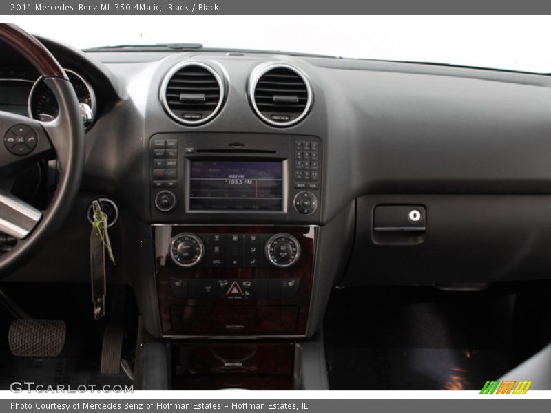 Black / Black 2011 Mercedes-Benz ML 350 4Matic