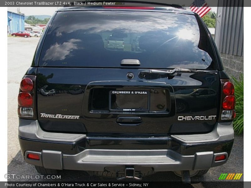 Black / Medium Pewter 2003 Chevrolet TrailBlazer LTZ 4x4