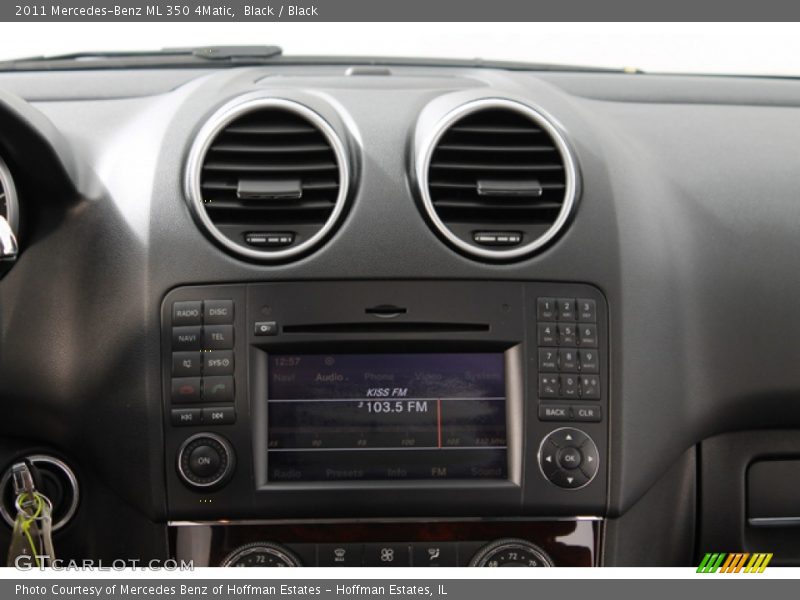 Black / Black 2011 Mercedes-Benz ML 350 4Matic