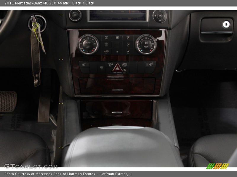 Black / Black 2011 Mercedes-Benz ML 350 4Matic