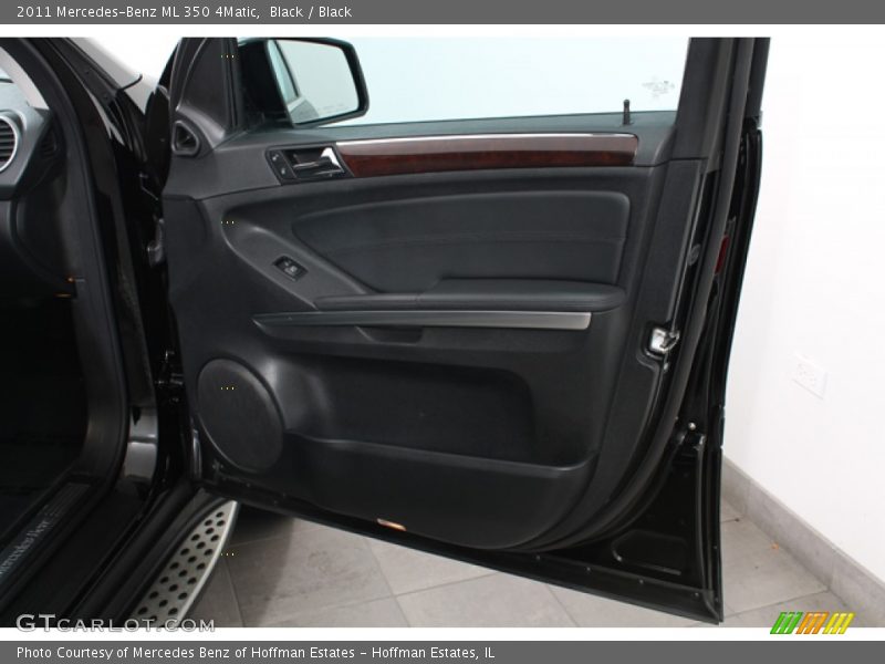 Black / Black 2011 Mercedes-Benz ML 350 4Matic