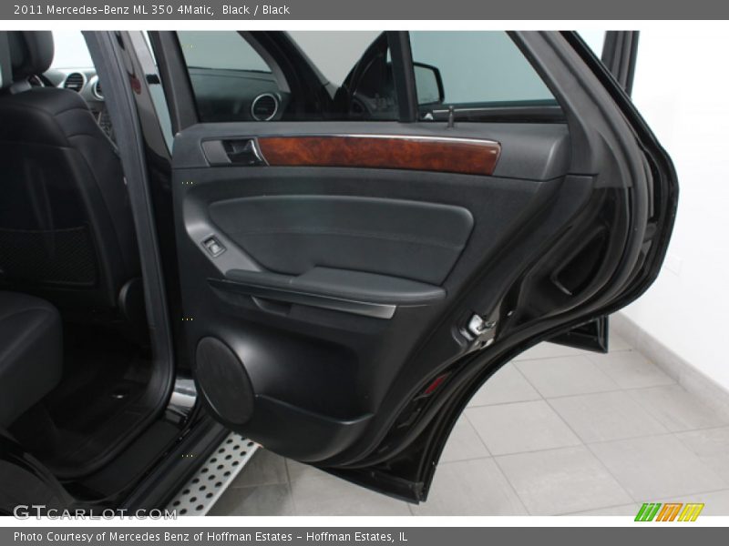 Black / Black 2011 Mercedes-Benz ML 350 4Matic