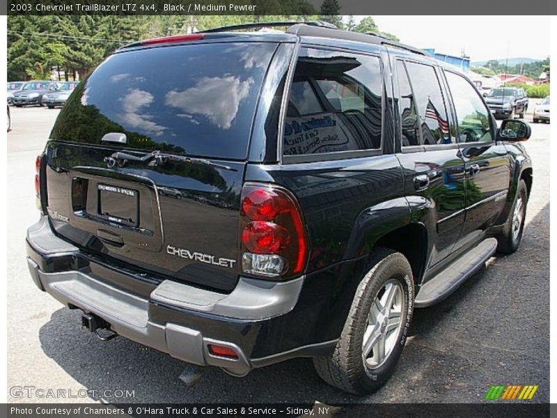 Black / Medium Pewter 2003 Chevrolet TrailBlazer LTZ 4x4