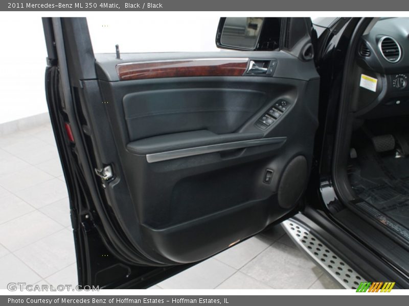 Black / Black 2011 Mercedes-Benz ML 350 4Matic