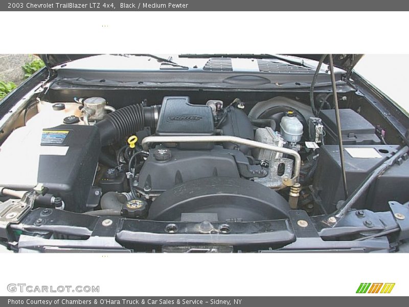 Black / Medium Pewter 2003 Chevrolet TrailBlazer LTZ 4x4