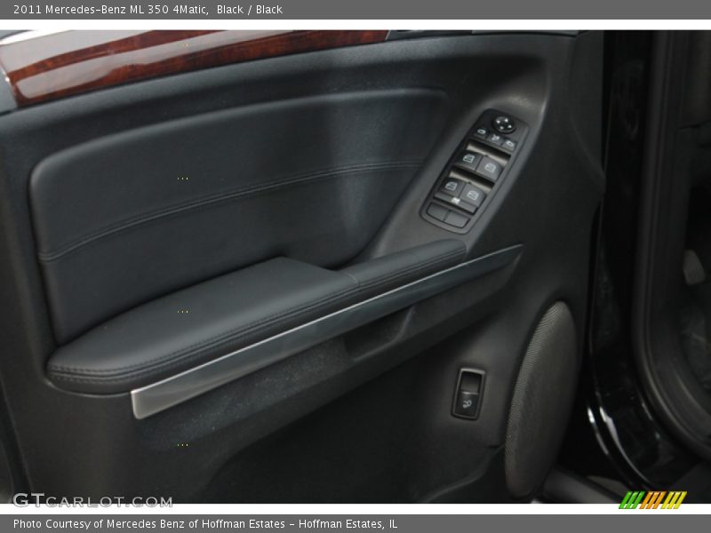 Black / Black 2011 Mercedes-Benz ML 350 4Matic