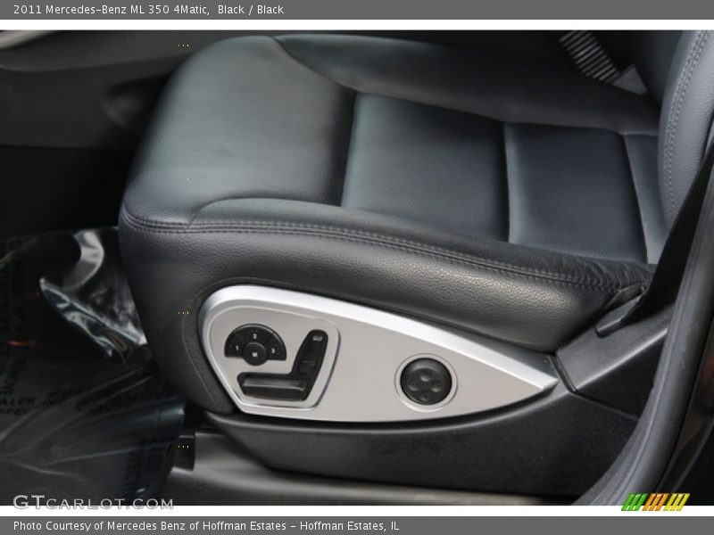 Black / Black 2011 Mercedes-Benz ML 350 4Matic
